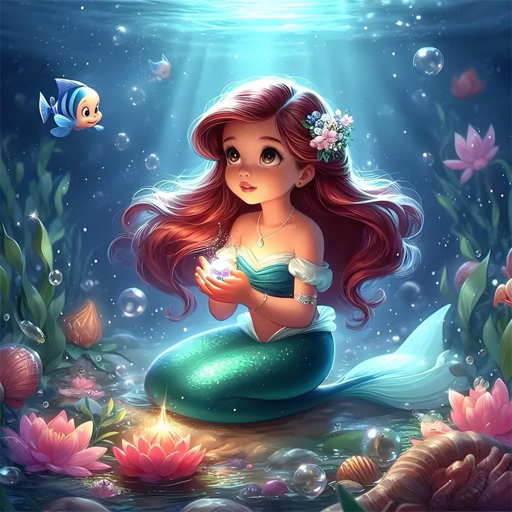 Disney 5D Diamond Painting Princesses and Princes Cross Stitch Mosaic Kit Home Decor Wall Sticker DIY Handmade Gift