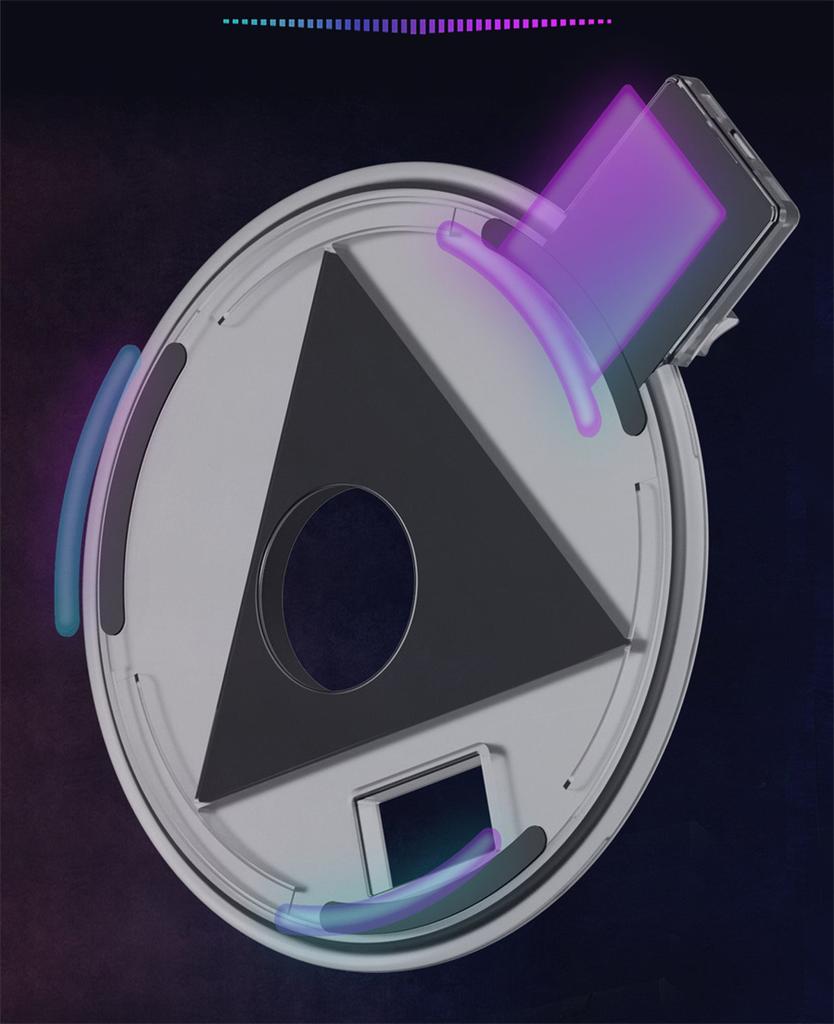 Luminous base cool gradient colorful RGB charging base tray support For Playstation 5