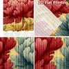 Set Of 2 Flat Printing Curtains Without Rod Floral Elegance Design Holiday April Fools Is Day Printed Durable Curtain Made Polyester