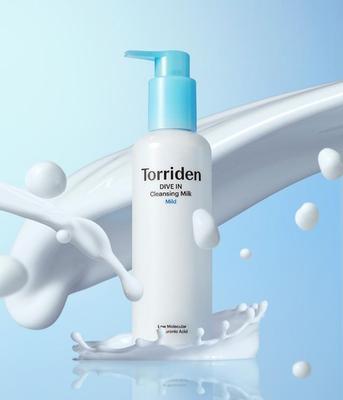 Dive In Low Molecular Hyaluronic Acid Cleansing Milk 200ml — Gentle Hydrating Cleansing Milk for Daily Use