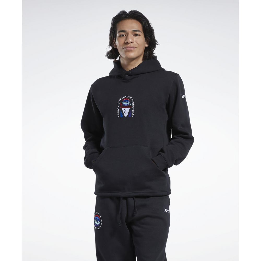 

Толстовка с начесом REEBOK City League Черный HK4453 XXL