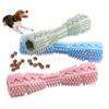 Dog Toothbrush Durable Dog Chew Toy Bone Stick Soft TPR Rubber Tooth Cleaning Toothpaste Pet Toothbrush Molar Dog Chew Toy