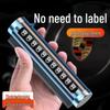 Creative Metal Roll-up Temporary Parking Number Sign for Cars
