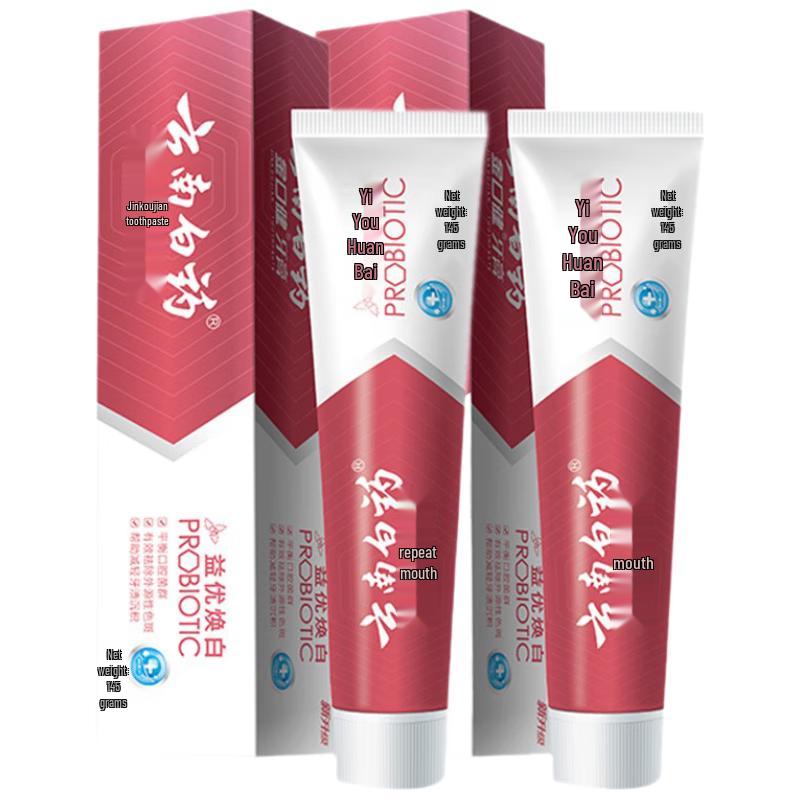 

Yunnan Baiyao Probiotic Whitening Toothpaste
