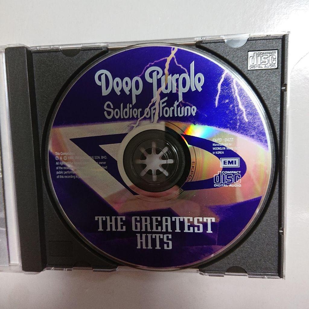 [USED] Rare Korean edition! DEEP PURPLE/Soldier of Fortune