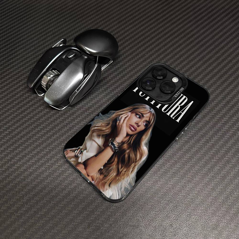 Singer T-TINI M-Martina Stoessel Phone Case Color Silver Shell For IPhone 17 16 15 14 13 12 11 Pro Max Plus