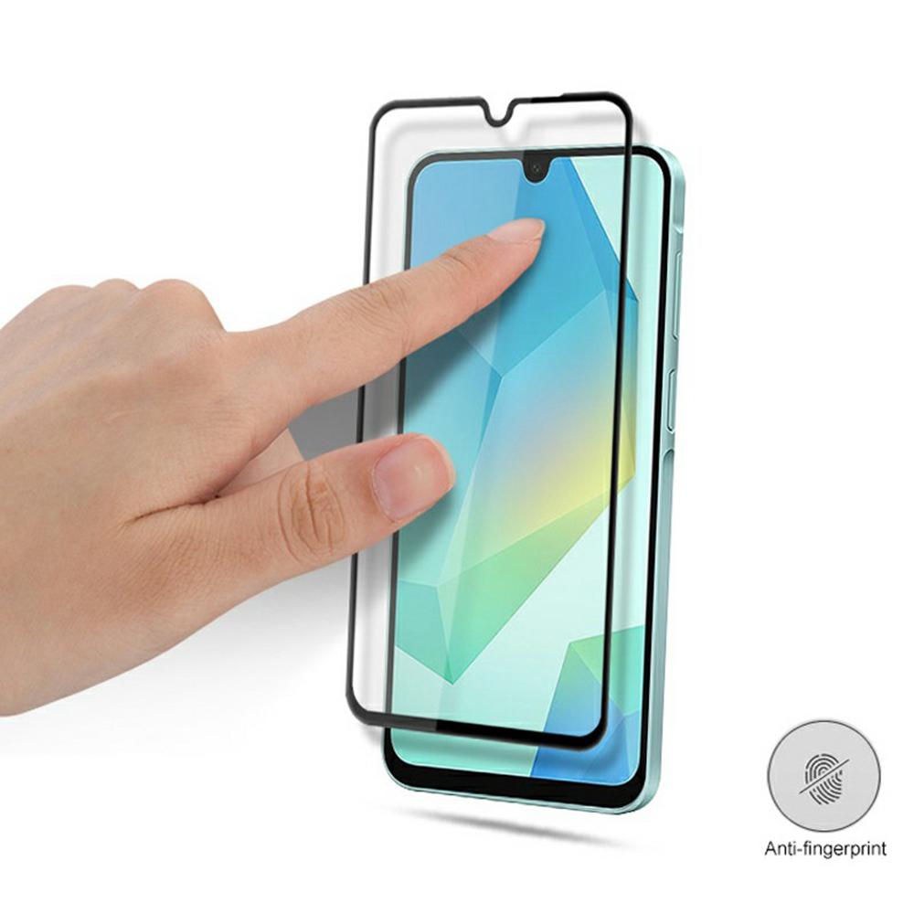 AMORUS 2Pcs For Samsung Galaxy A16 5G/A16 4G Screen Protector Shatterproof Silk Printing Tempered Glass Film