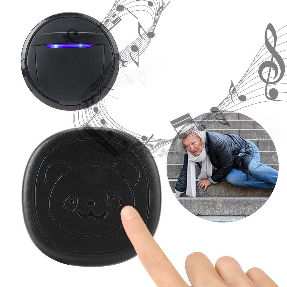 Wireless Waterproof Touch Button Dog Door Bell SOS Caller 1 Transmitter 1 Receiver