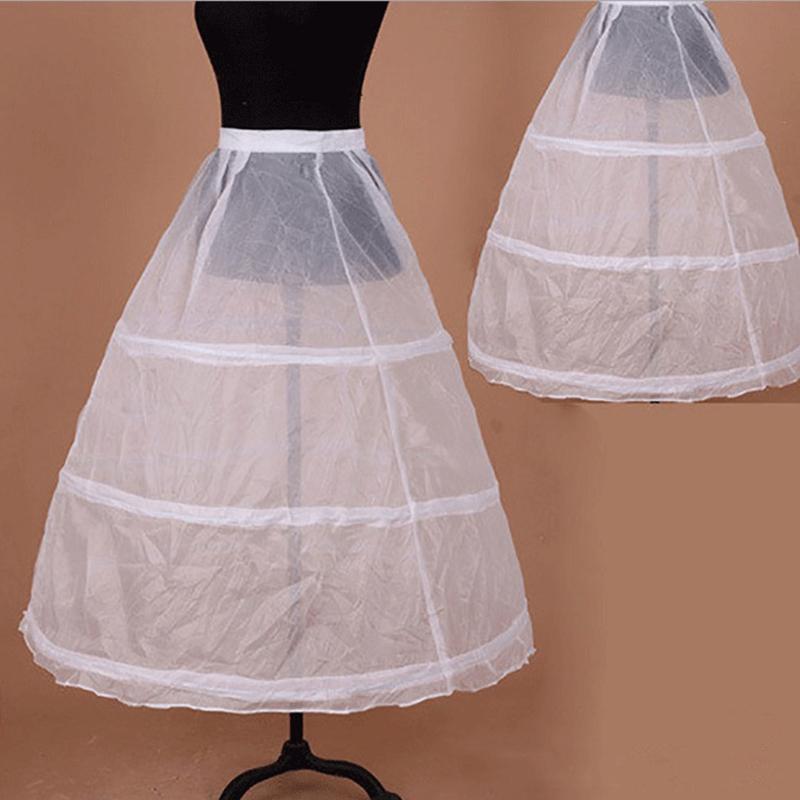 Sottoveste Crinolina A Line A Con 6 Cerchi, Per Abito Da Sposa O Da Ballo, Taglia Unica