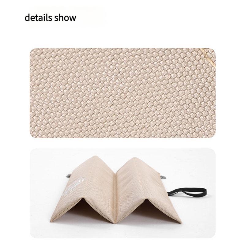 Waterproof Folding Sitting Mat Lightweight Oxford Camping Seat Cushion Portable Hiking Insulated Pad for Outdoor Picnic Beach