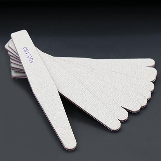 10Pcs/Set Nail Shiner File Effective Easy-using Simple Nail Art Manicure Buffer for Home