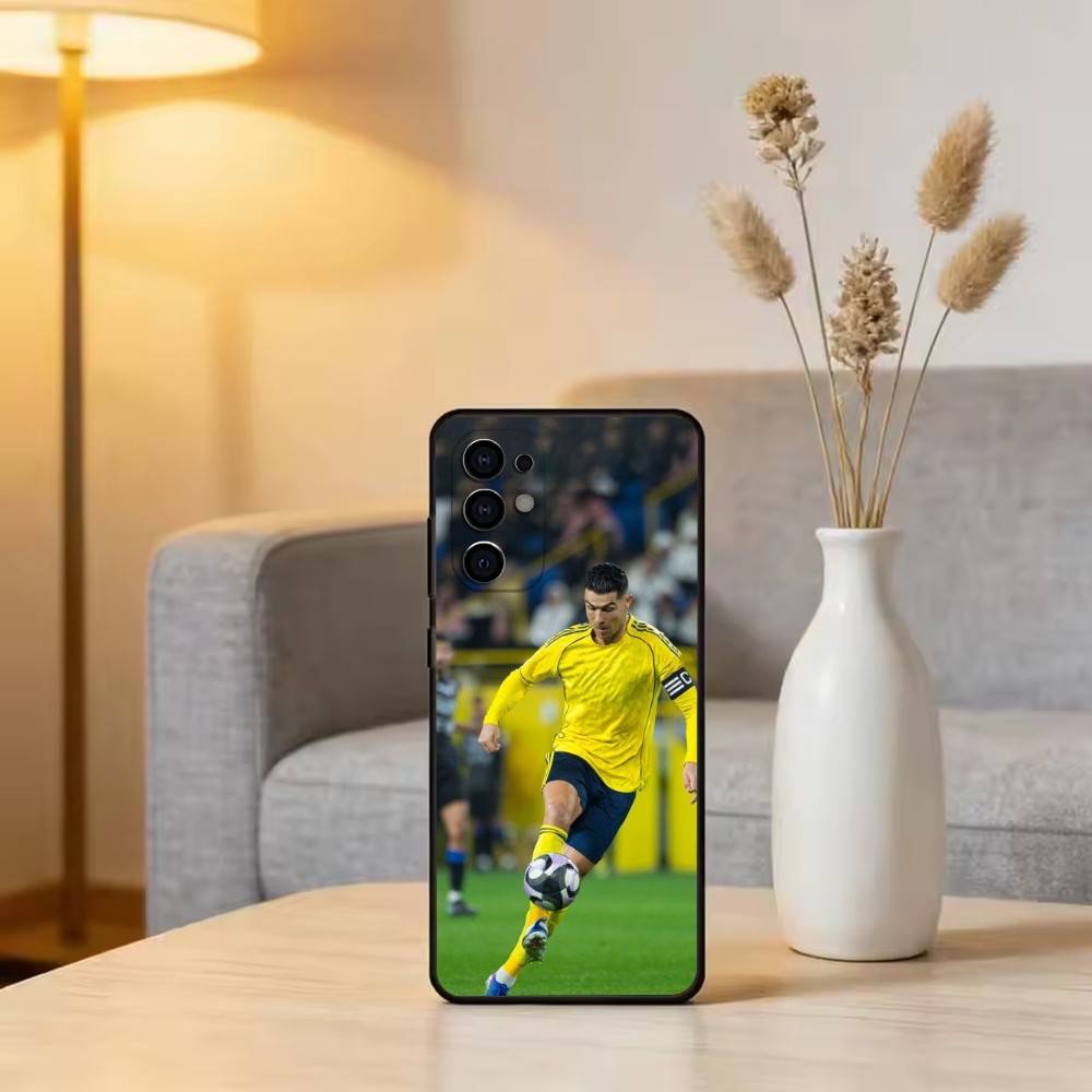 C-Ronaldo Phone Case For Samsung S25,S24,S21,S22,S23,S30,Ultra,S20,Plus,Fe,Soft Silicone Black Cover