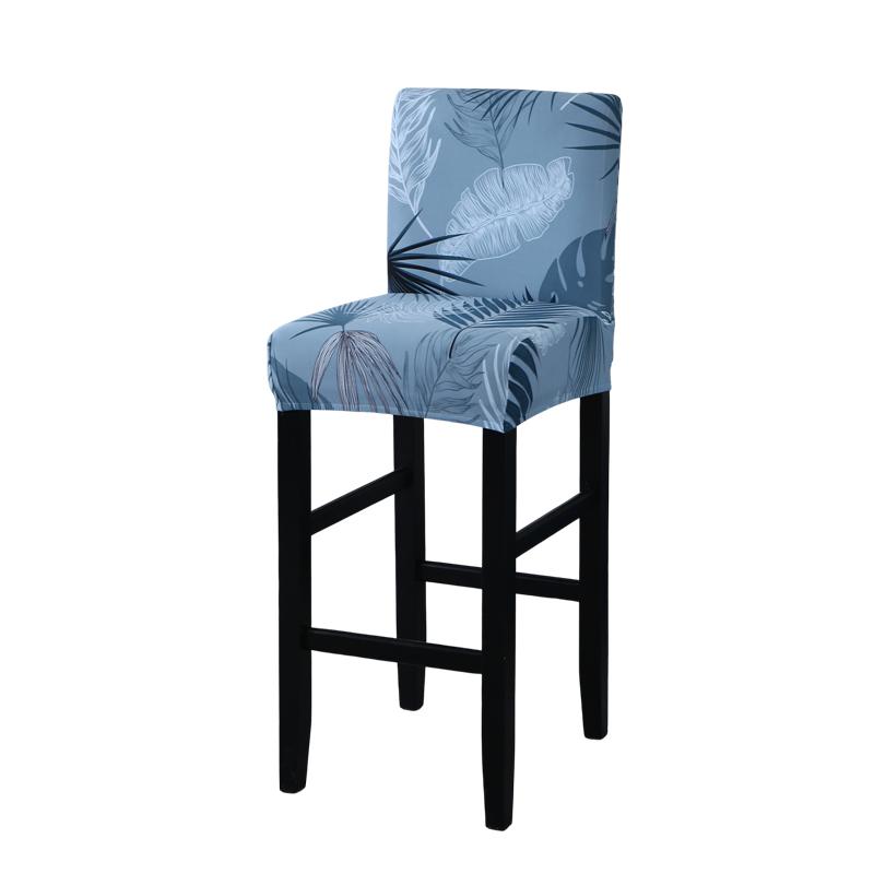 Stretch Bar Stool Covers Stretch Bar Stool Chair Covers, Counter Height Chairs Covers for Kitchen Dining Room Cafe Furniture