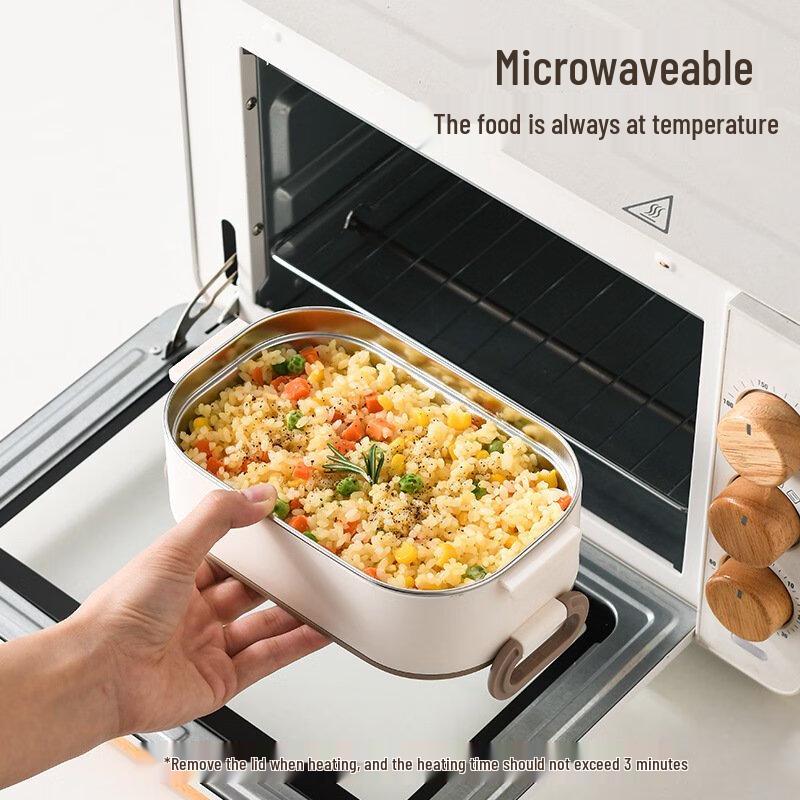 Portable Divided Lunch Box
