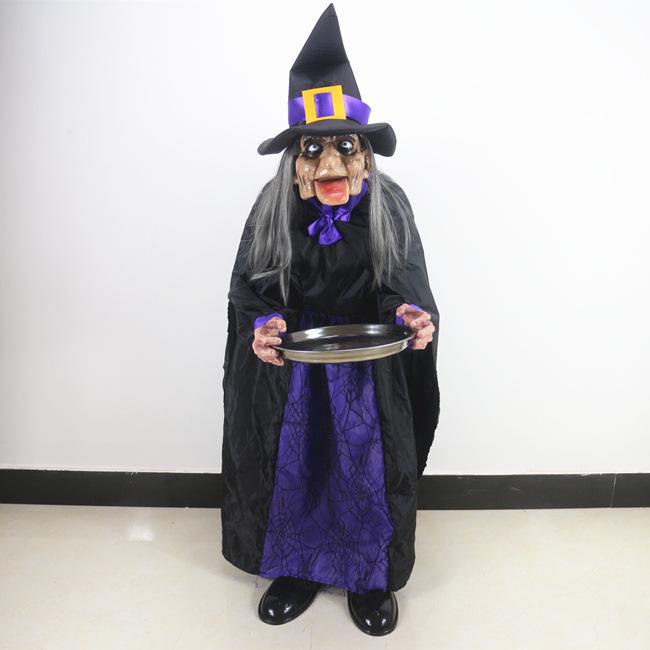 GRET Light-Activated Talking Prank Housekeeper Toy - Halloween & Fun Pranks