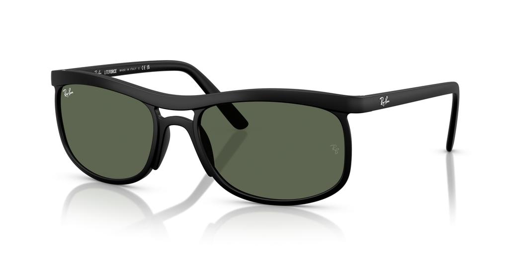 Sunglasses 0RB4452 SAND BLACK DARK GREEN 601S7156 Polarized [Ray-Ban]