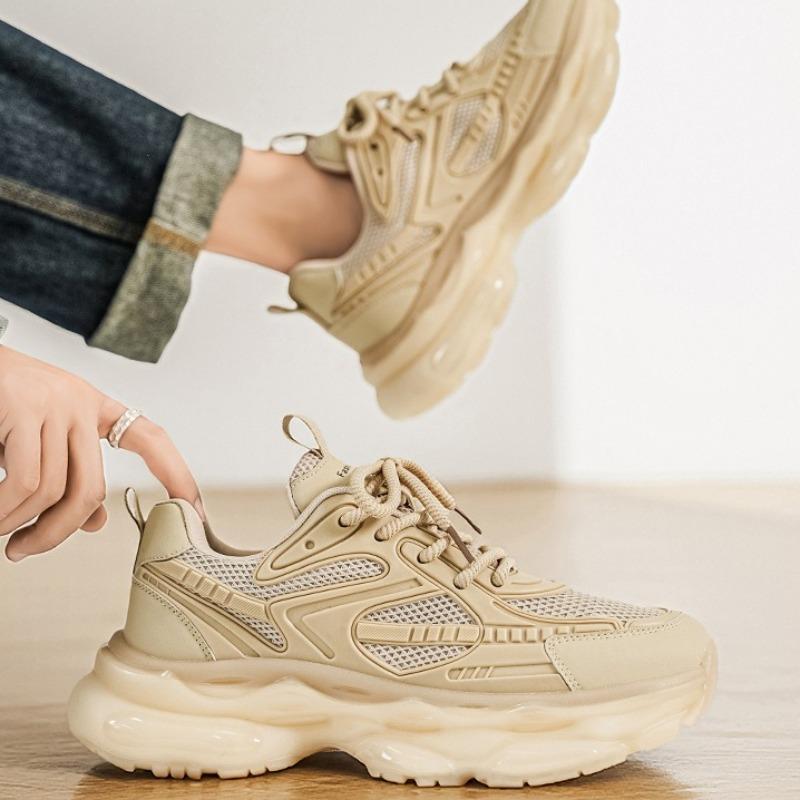 2026 Quality Men Breathable Sneakers Platform Casual Running Shoes Fashion Versatile Man Elevator Tennis Sports Shoes Zapatillas
