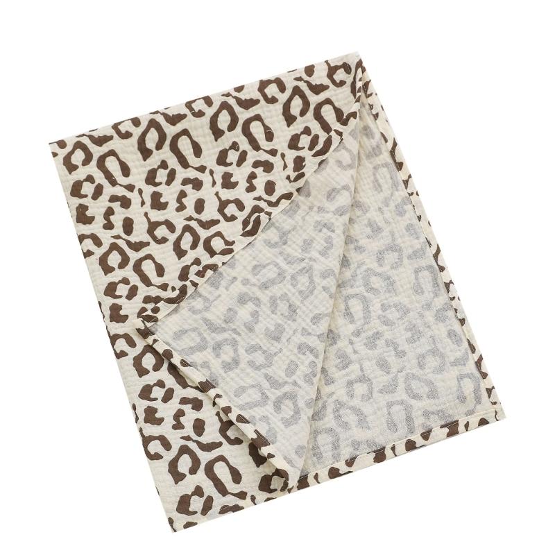 Katoen Gaas Muslin Babydeken Super Zacht Pasgeboren Wikkeldoek Sneldrogend Jongen Meisje Kinder Badhanddoek Baby Kinderwagen Deksel