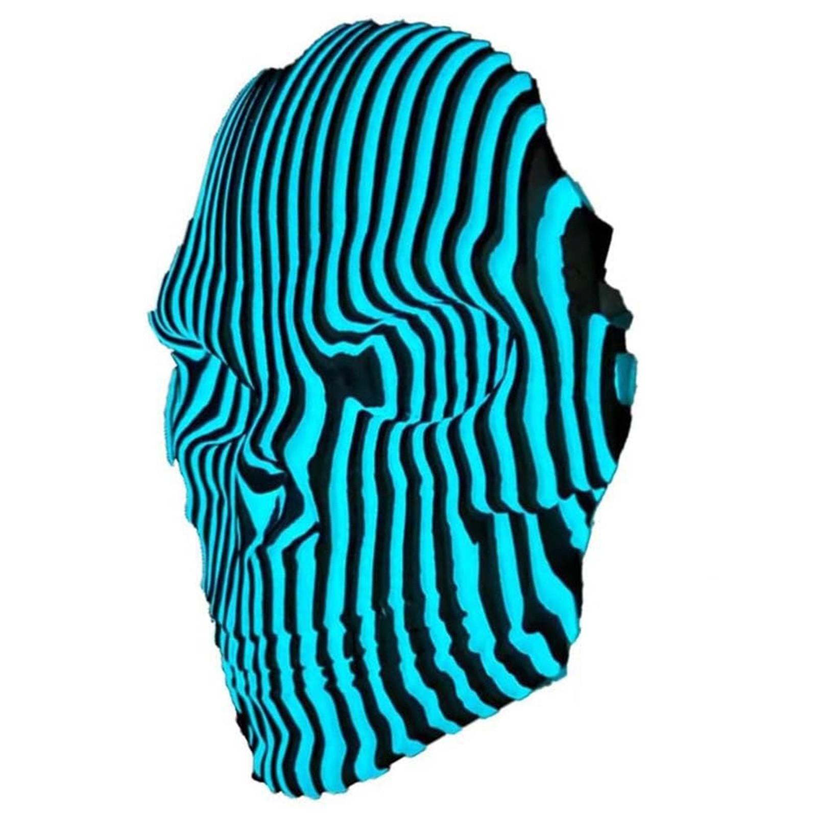 

3D-печать светящихся, 3D-печать светящихся черепов игрушка, светящиеся формы, головоломка для взрослых, снятие беспокойства, классные новинки, настольные украшения One Size