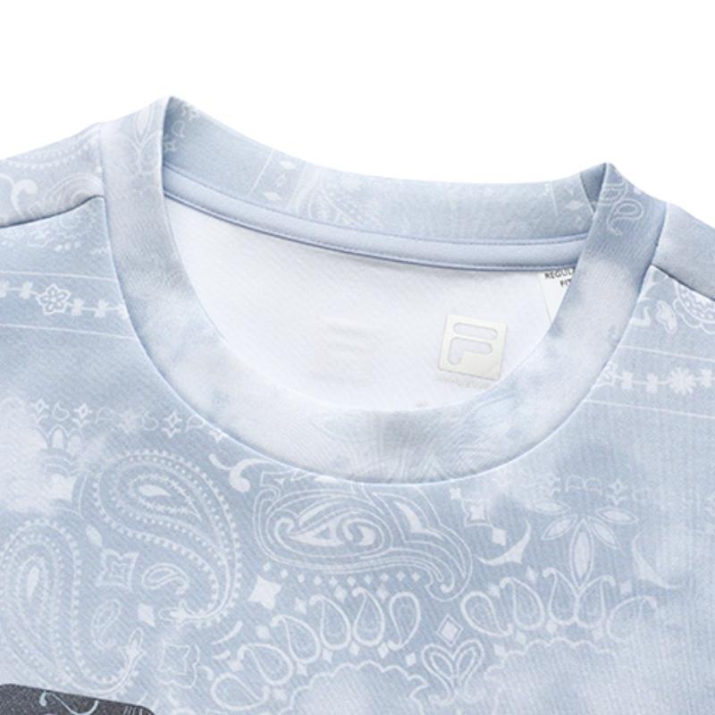 New FILA Athletics Sweatshirts Women's Dusty Blue A11W211202FBU