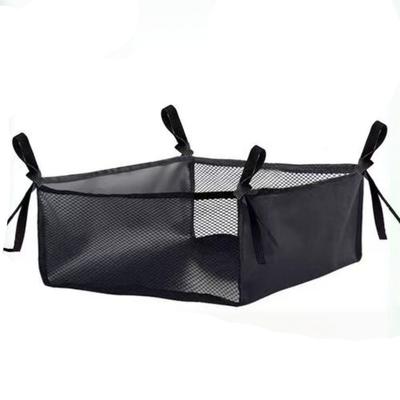 Wheelchair Under Seat Storage Carrier Elderly Rollator Mesh Organizer Bag Trolley Wheelchair Seat Storage Bag 35*31*16cm 600D