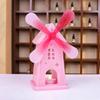 Candle Holder Silicone Mold Rotating Windmill Shape Handmade Art Supplies Silicone Texture for Making Candle Holder