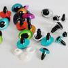 New 10PCS 3D Colorful Safety Eyes Oval Shape for Crochet Toys Amigurumi DIY Toy Doll Making Animal Eye Doll DIY Craft Supplies