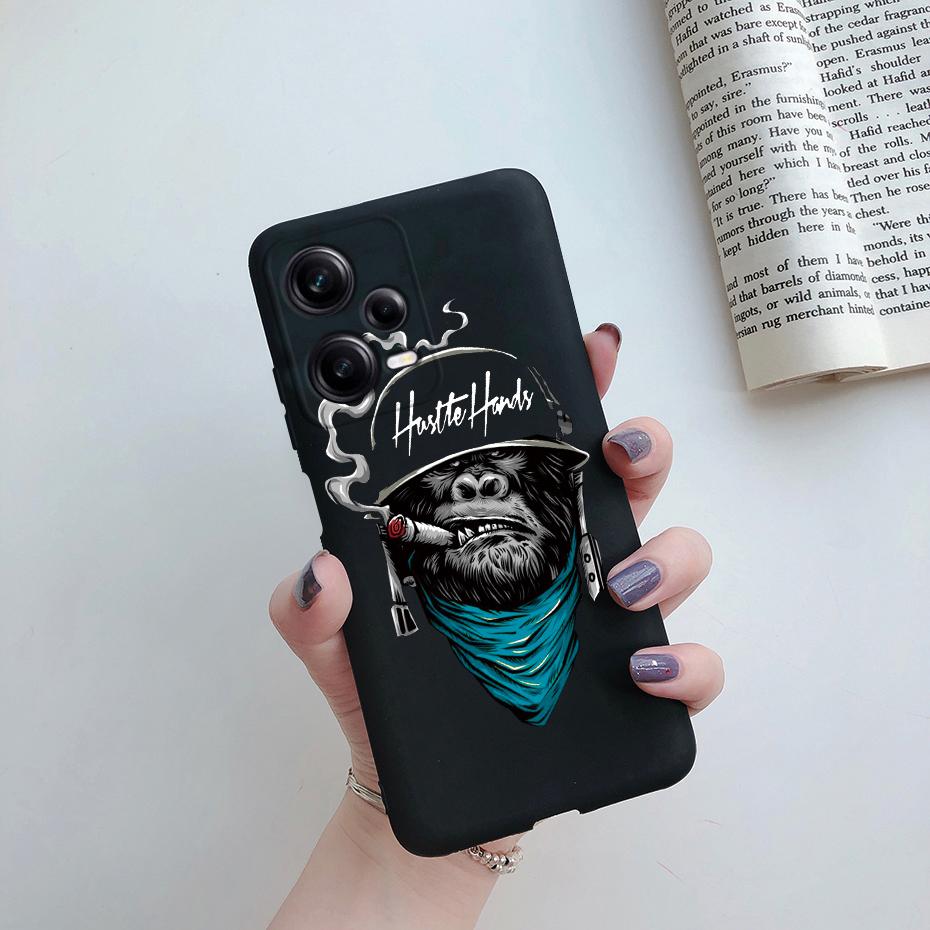 For Redmi Note 12 Pro Case Redmi Note12 4G 5G Cover Cute Marble Astronaut Silicone Phone Cases For Redmi Note 12 Pro Plus Bumper