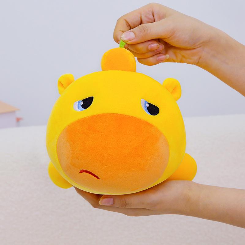 Love More Capybara Ruru Plush Toy - Cozy Sleep Aid & TikTok Influencer Doll