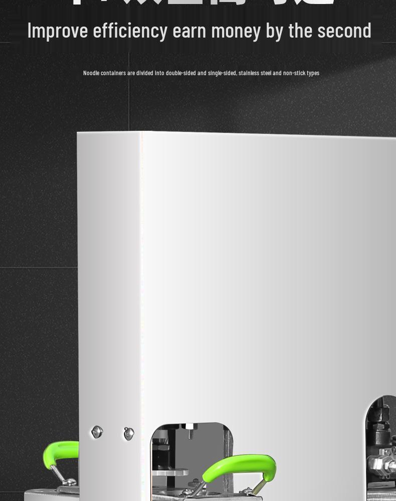 Commercial Electric Stainless Steel Automatic Noodle Press for Fresh Buckwheat & Ramen