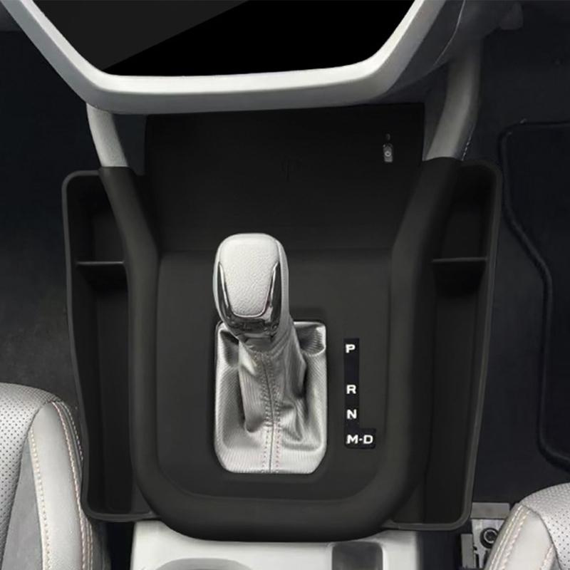 Sturdy Rubber Transmission Console Mat Having Compartment Precisely Suiting 25 SUV Right Hand Drive Models