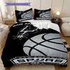 Biancheria da letto San Antonio Spurs(1 * copripiumino + 2 * federa, senza nucleo)Regalo di compleanno di Natale Morbido e confortevole