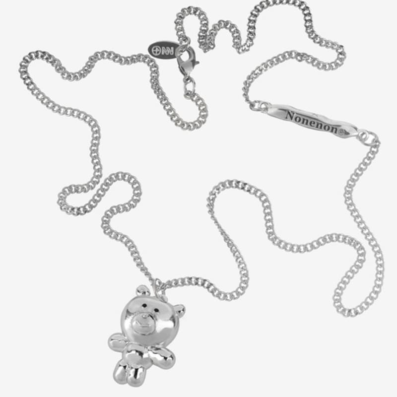 NONENON TODAM X BIG HEAD BEAR  Necklace