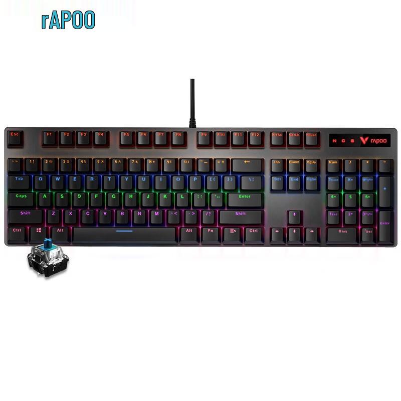 Rapoo V500PRO Full-Size Wired Gaming Keyboard