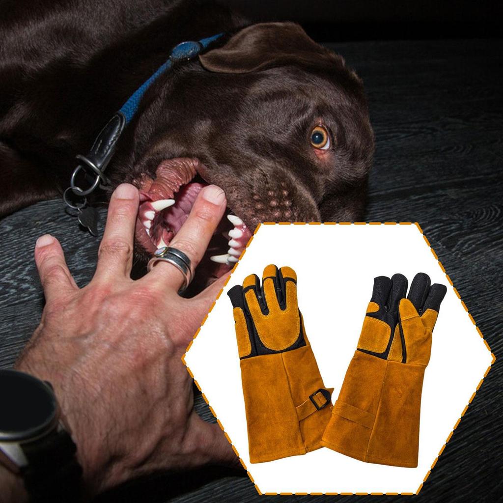 Luvas de Manuseio de Animais Mitones Anti-Mordida Confortáveis Resistentes ao Calor para Animais de Estimação para Gatos Cães