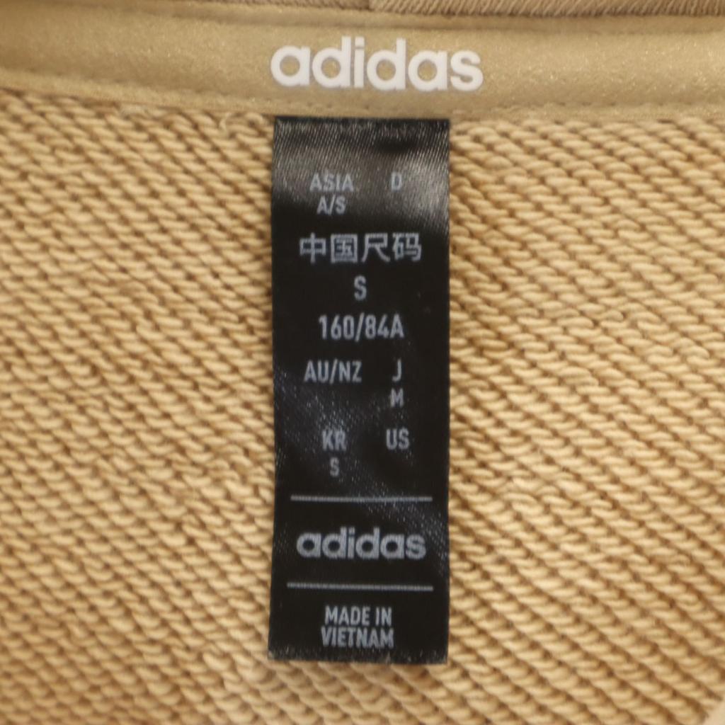 adidas Back logo Long sleeve sweat Long dress M beige Women Used