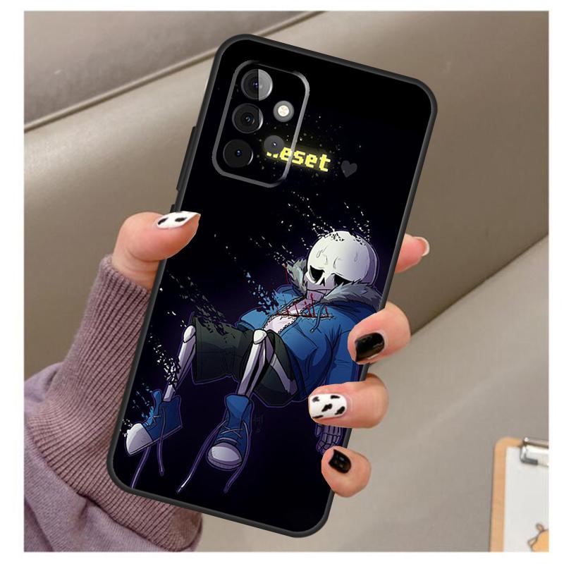 Undertale Sans Case For Samsung Galaxy A14 A34 A54 A12 A22 A32 A52 A51 A71 A13 A23 A33 A53 A15 A25 Cover