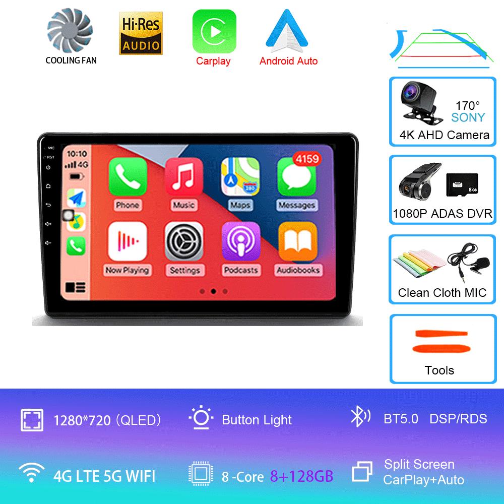 Car Radio Android14 Carplay For Citroen Berlingo For Peugeot Partner 2008 - 2019 Navigation GPS Multimedia Player WiFi BT Stere
