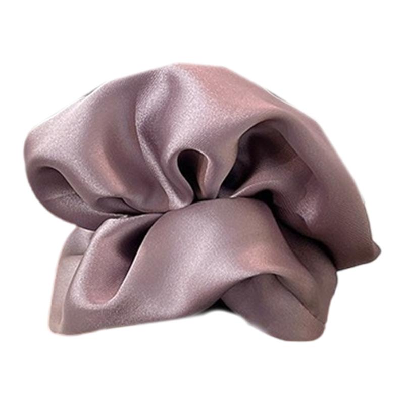 Ruched Hair Scrunchies Thick Oversized Hair Scrunchy Elegant Hair Rope Scrunchy Women Ponytail Holder