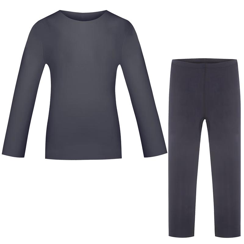 Aimer Kids Плотный теплый термокомплект с круглым вырезом, свободного кроя