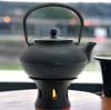 CAST IRON KETTLE 1.5 L TEA INFuser with Strainer + Warmer