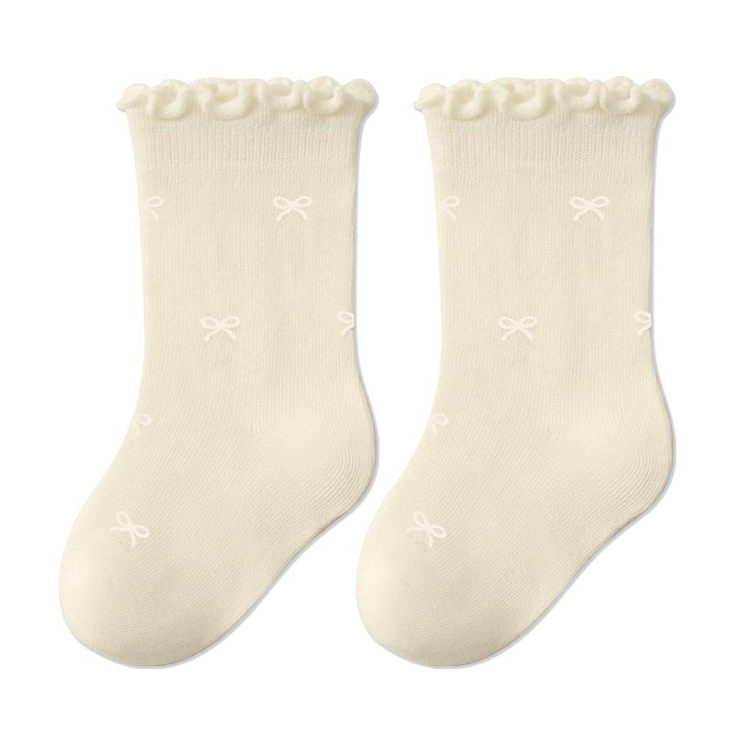 A-Class Cotton Mesh Baby Socks - Newborn Summer Cartoon Design for Boys and Girls