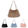 Plush Faux Fur Tote Bag For Daily Use With Soft Texture And Stylish Design