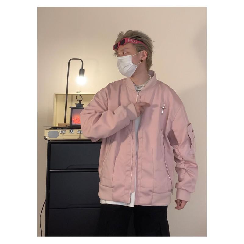 

Американская высококачественная рабочая бейсбольная униформа куртка для мужчин весна и осень новая модная куртка на молнии с множеством карманов 3XL