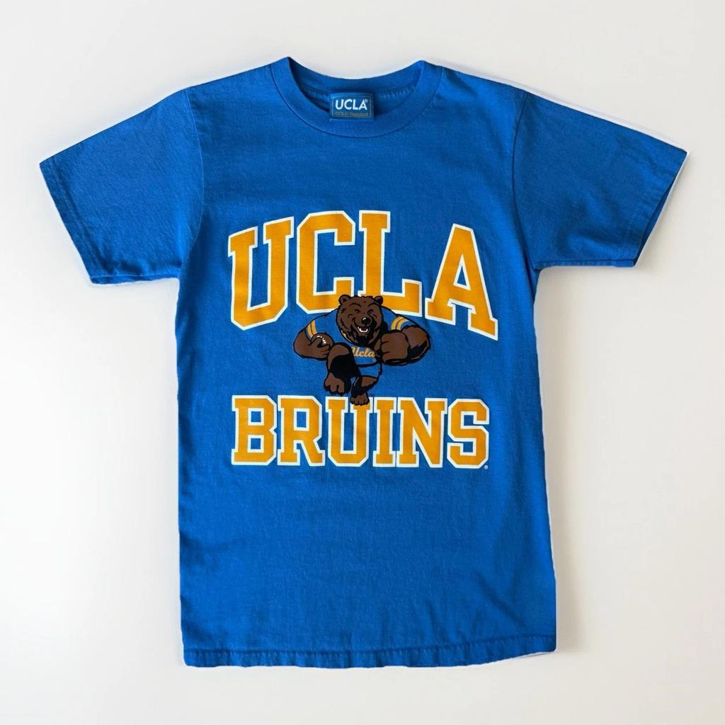 Vintage UCLA Bruins Shirt Small Blue 90s Made in USA Los Angeles Sportswear