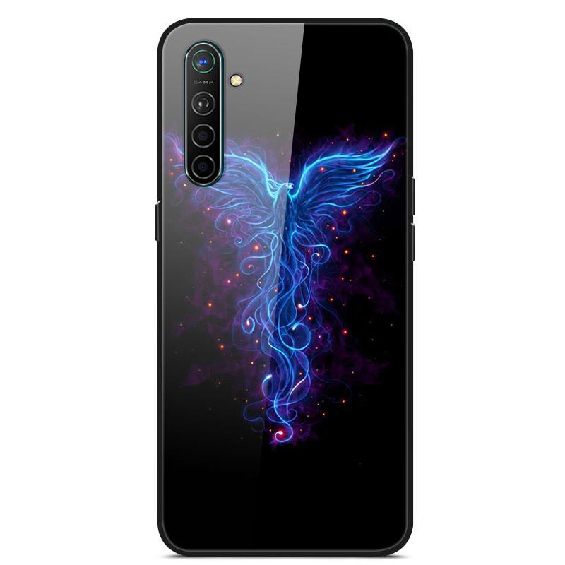 For OPPO Realme XT Tempered Glass Case Soft Bumper Hard Funda For OPPO Realme 6 Pro Realme X2 XT Phone Case Realme6 Back Cover