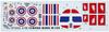 Clear Prop Thai Air Force Hawk Plastic Model CPU72022 Molding Color 1/72 H-75N