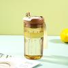 Water bottle modern simple plastic cup outdoor sports portable cup PP material direct drinking plastic coffee cup wholesale