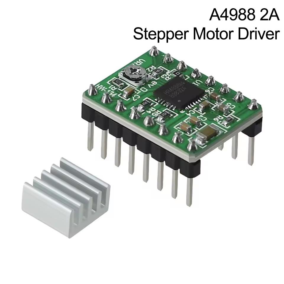 3D Printer Parts for TMC2209 V2.0 Driver Nema17/23 Stepper Motor Driver Step Stick 2.5A UART Ultra Silent MKS Robin Nano Tinybee