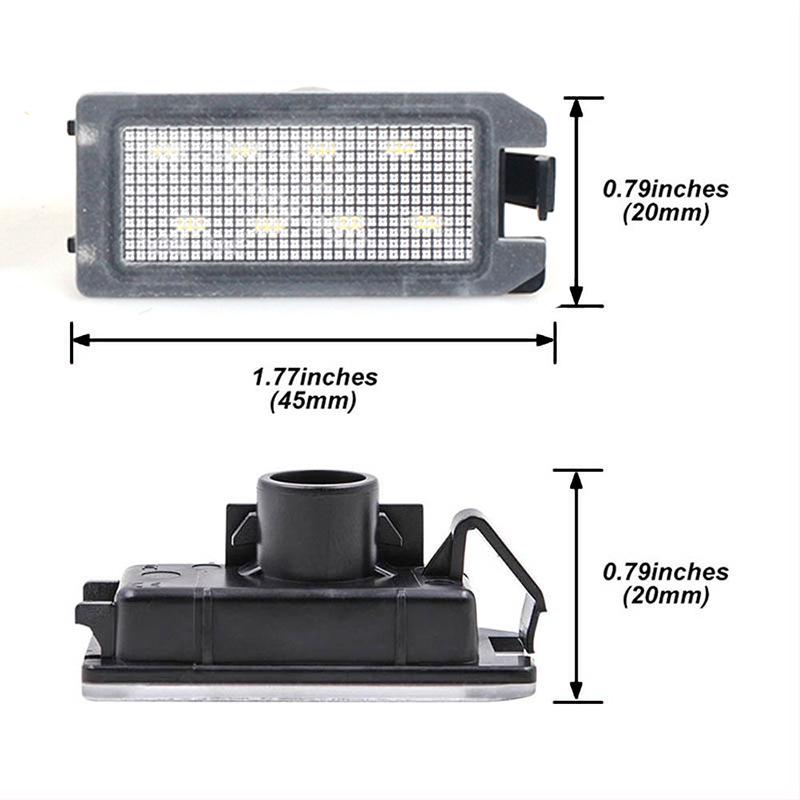 Jeep Grand Cherokee, Compass, Maserati, Fiat, Dodge LED License Plate Light